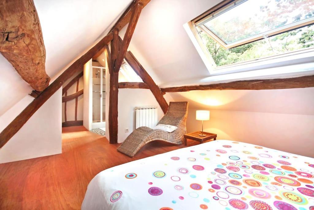 Domaine De La Folicoeur Otel Sainte-Colombe-près-Vernon Dış mekan fotoğraf